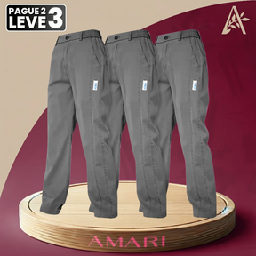 [Pague 2, Leve 3] Calça Feminina Aurora em Malha de Seda Gelo e Poliéster (Sua Nova Peça Favorita!)