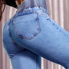 Calça Jeans Flare Modeladora Cintura Alta [Pague 1 Leve 2]