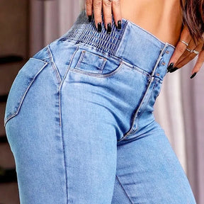 Calça Jeans Flare Modeladora Cintura Alta [Pague 1 Leve 2]