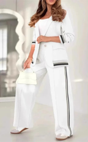 Conjunto Feminino Casaquinho e Calça Luiza